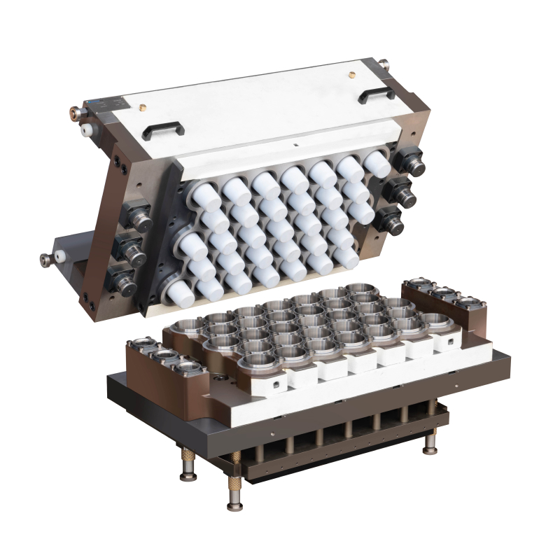 Moldes de extrus&atilde;o para bandejas de alimentos