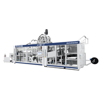 Máquina de copo com design inclinável HFTF 80T para embalagens de alimentos